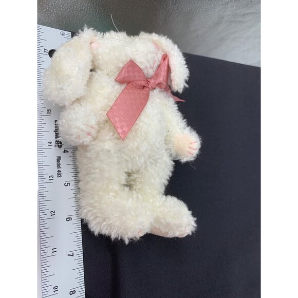 Boyds Bears & Friends Nataalie Nibblenose 7" Style # 5733000-01 White and Pink B - Picture 8 of 8